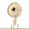 Portable Battery Operated Clip-On Fan Adjustable Foldable