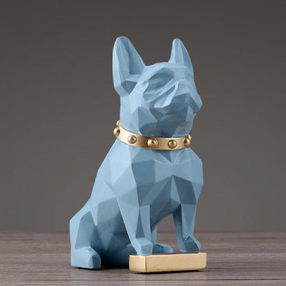 French Bulldog Tissue Box Figurine