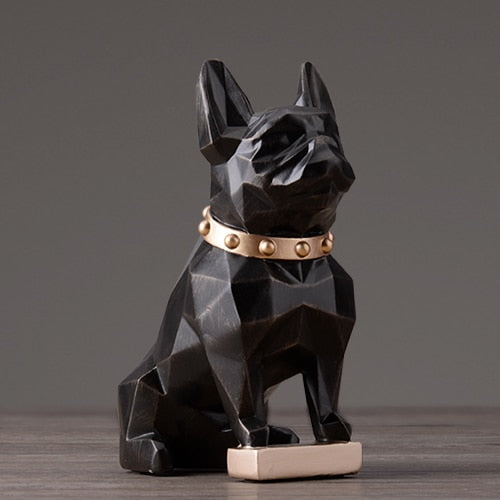 French Bulldog Tissue Box Figurine