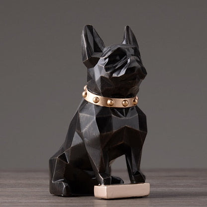 French Bulldog Tissue Box Figurine