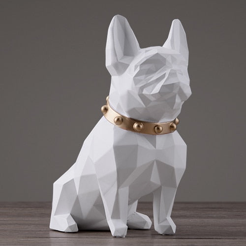 French Bulldog Tissue Box Figurine