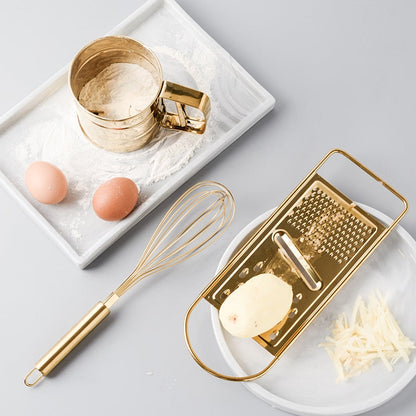 Gold Baking Set