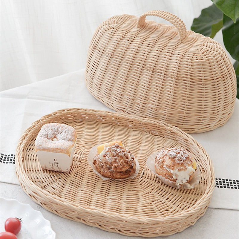 Rattan Food Cover