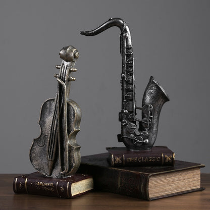 Retro Classic Musical Instruments Ornament