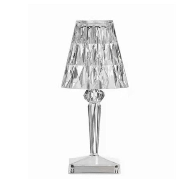 Rechargeable Wireless Diamond-Effect LED Table Lamp