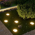 Solar Lights Paw Print Outdoor Waterproof Garden Path Decor
