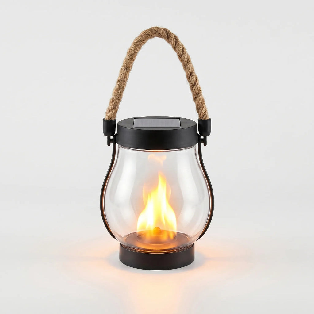 Solar Powered Lantern Outdoor Light Hanging Pathway