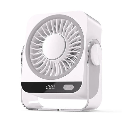 Fan Portable Desk Fan Rechargeable Personal Cooling Fan